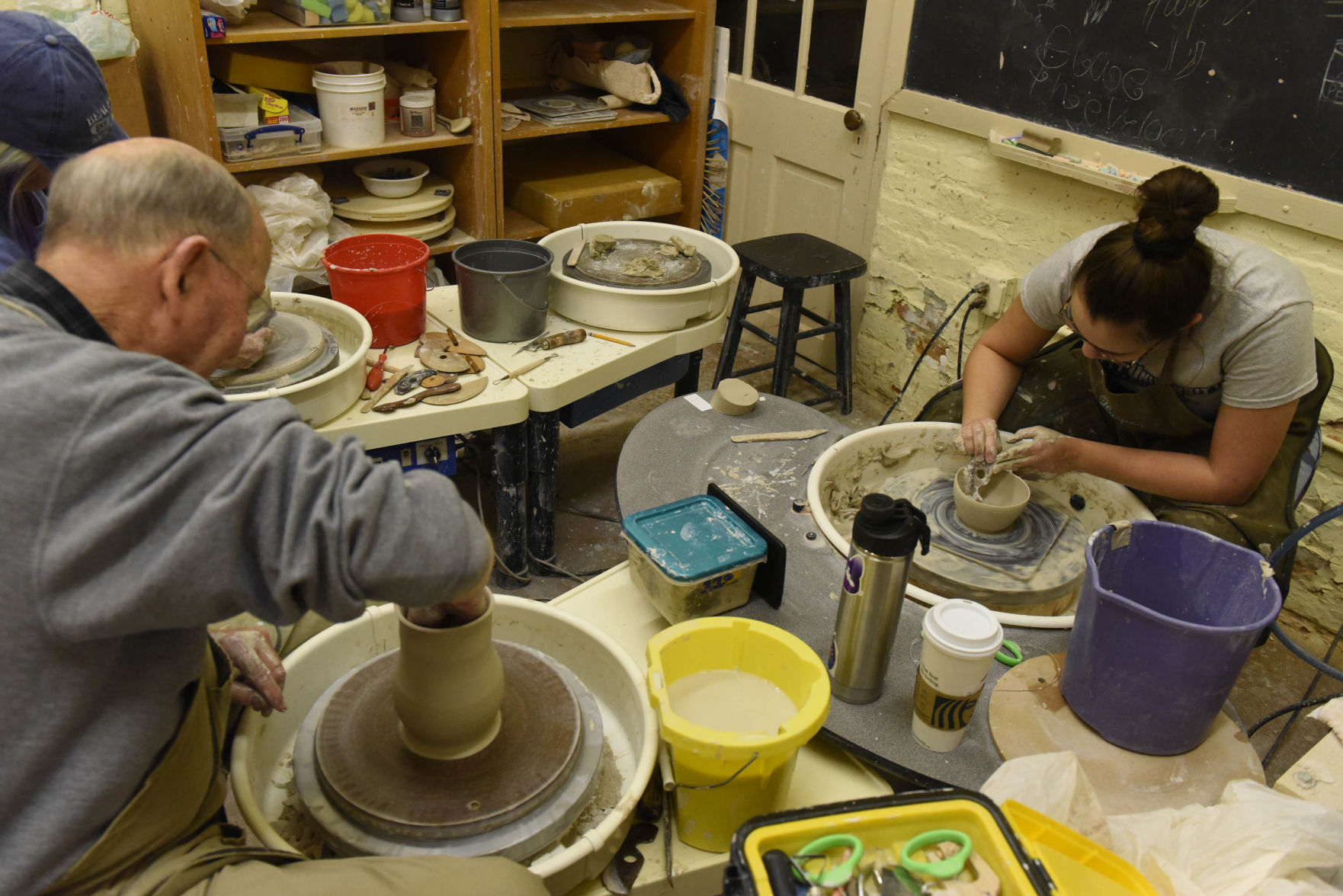 Pottery class